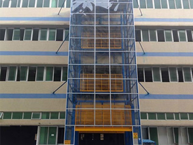 室外安裝直頂式升降臺(tái)系列