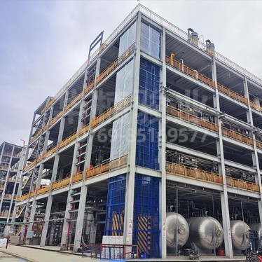 安裝鏈條式升降平臺(tái)案例