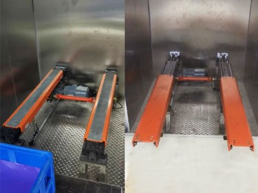 伸縮貨叉提升機(jī)