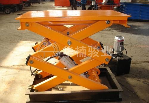 剪叉式升降平臺(tái)為什么會(huì)下沉？